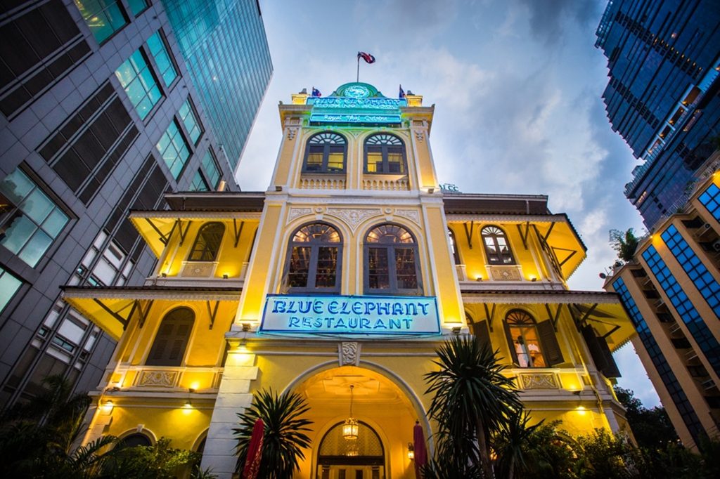 Blue Elephant Restaurant on Sathon Road